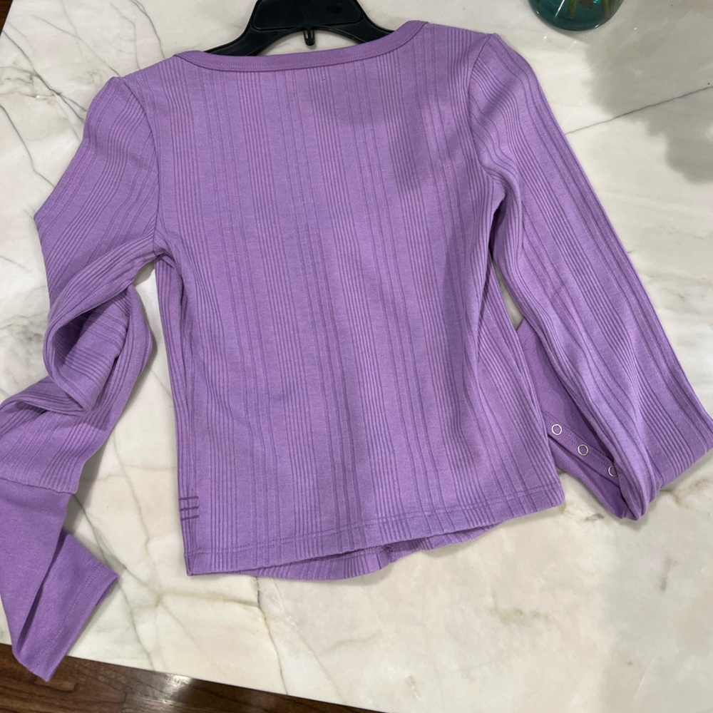 BDG Urban Outfitters Ribbed Knit Top Sz S - Picture 3 of 4